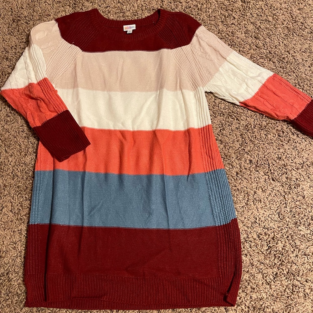 Lularoe Lauren sweater tunic/dress